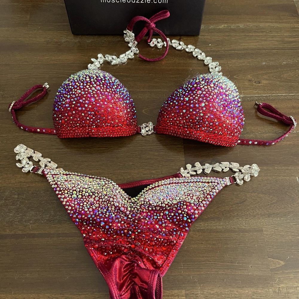 Competition bikini. Suit in pic is same just red
